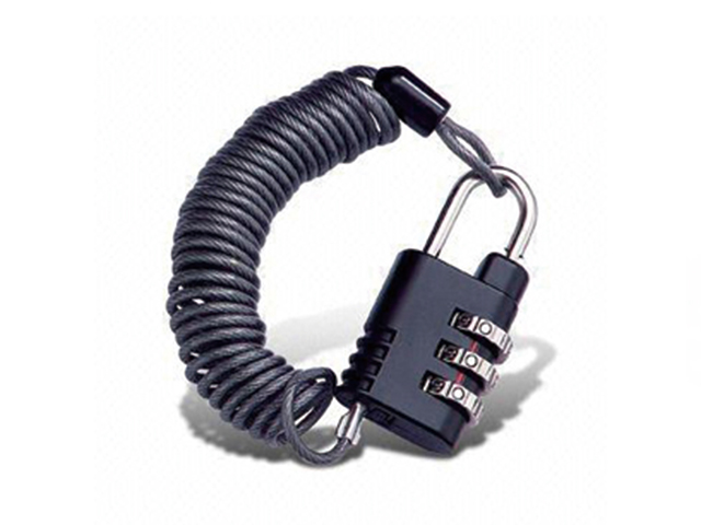 Curled Cable Lock - CH758