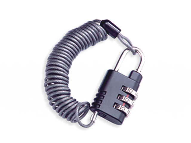 Curled Cable Lock - CH758