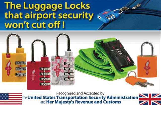 TSA Travel Locks By Safe Skies - CL528